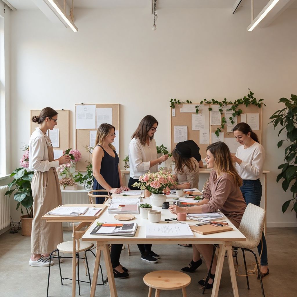 Crown Moments studio workspace