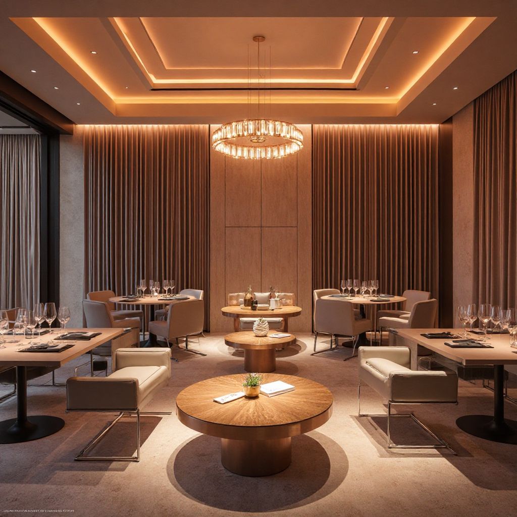 Minimalist corporate event