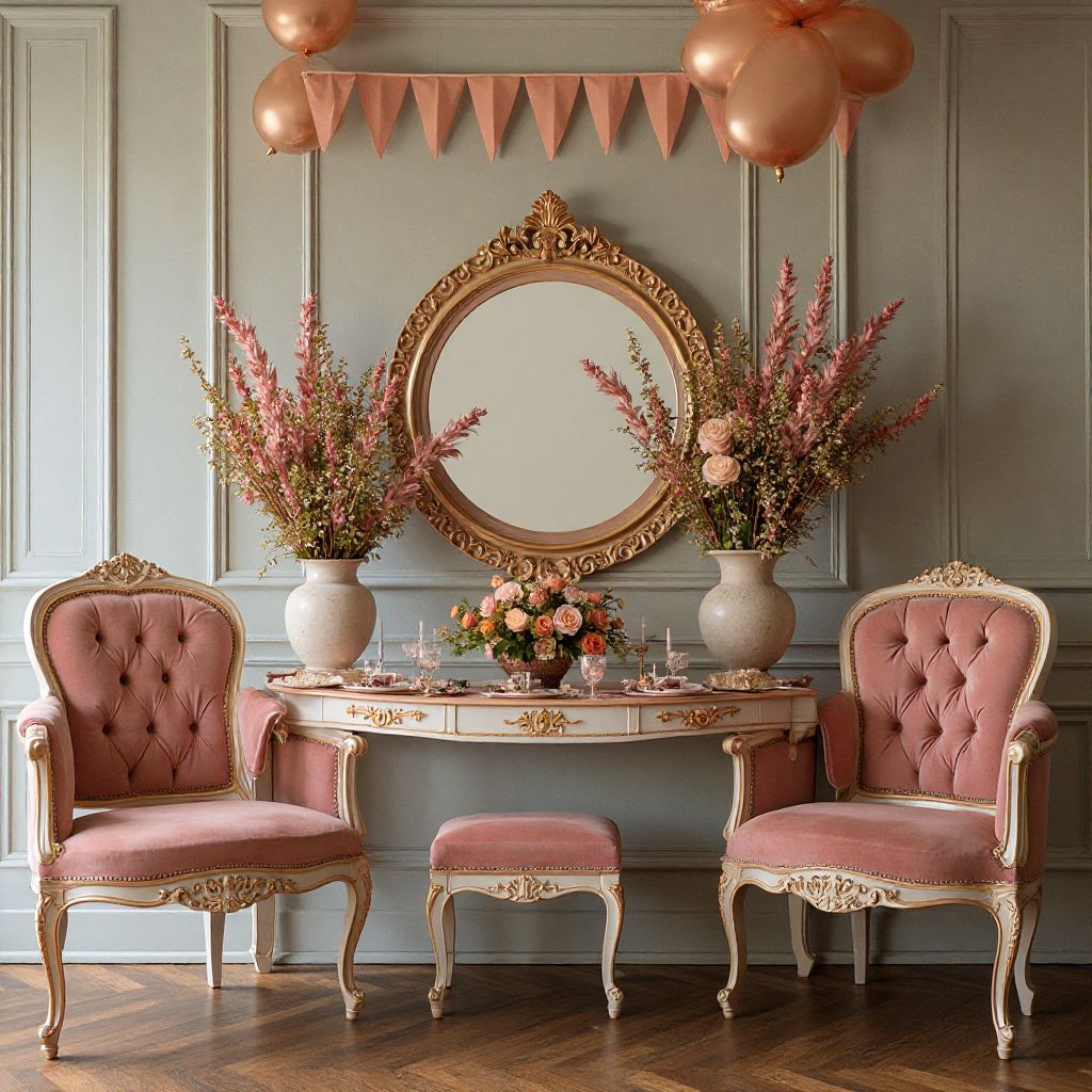Vintage birthday celebration